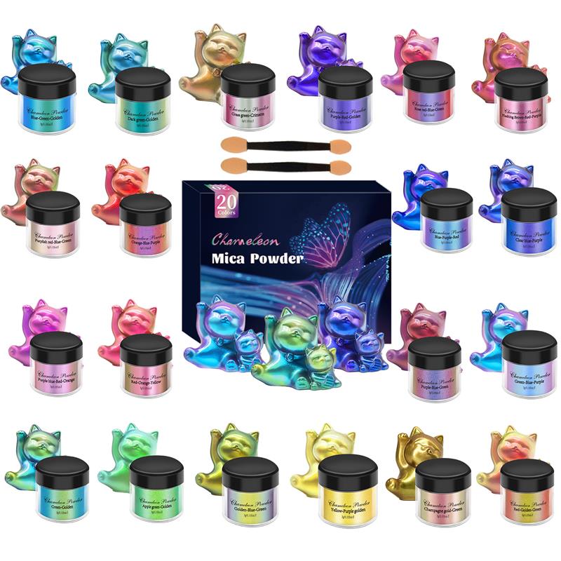 10/20 Colors Set Resin Color-c - Epoxy Uv Resin Kit ulasan dan harga