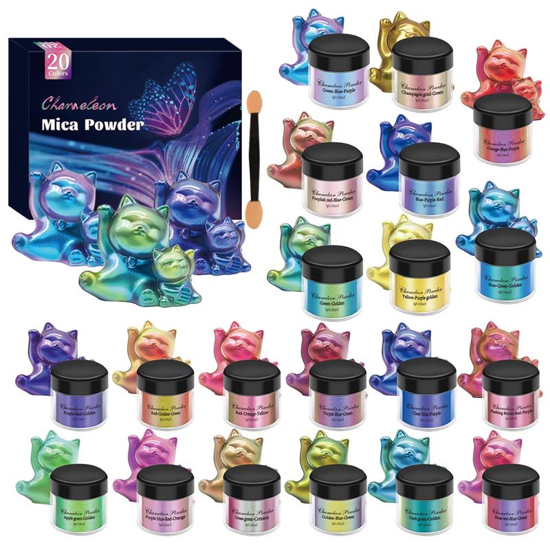 10/20 Colors Set Resin Color-c - Epoxy Uv Resin Kit ulasan dan harga