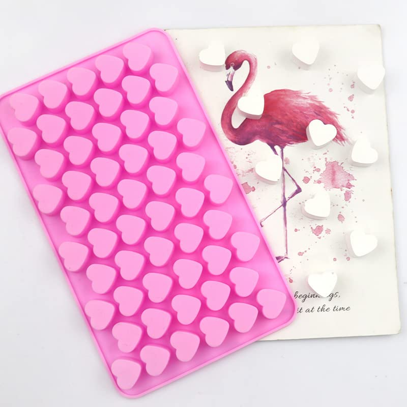 1/2 Pcs Mini Heart Silicone Mo - Silicone Mold Tray ulasan dan harga