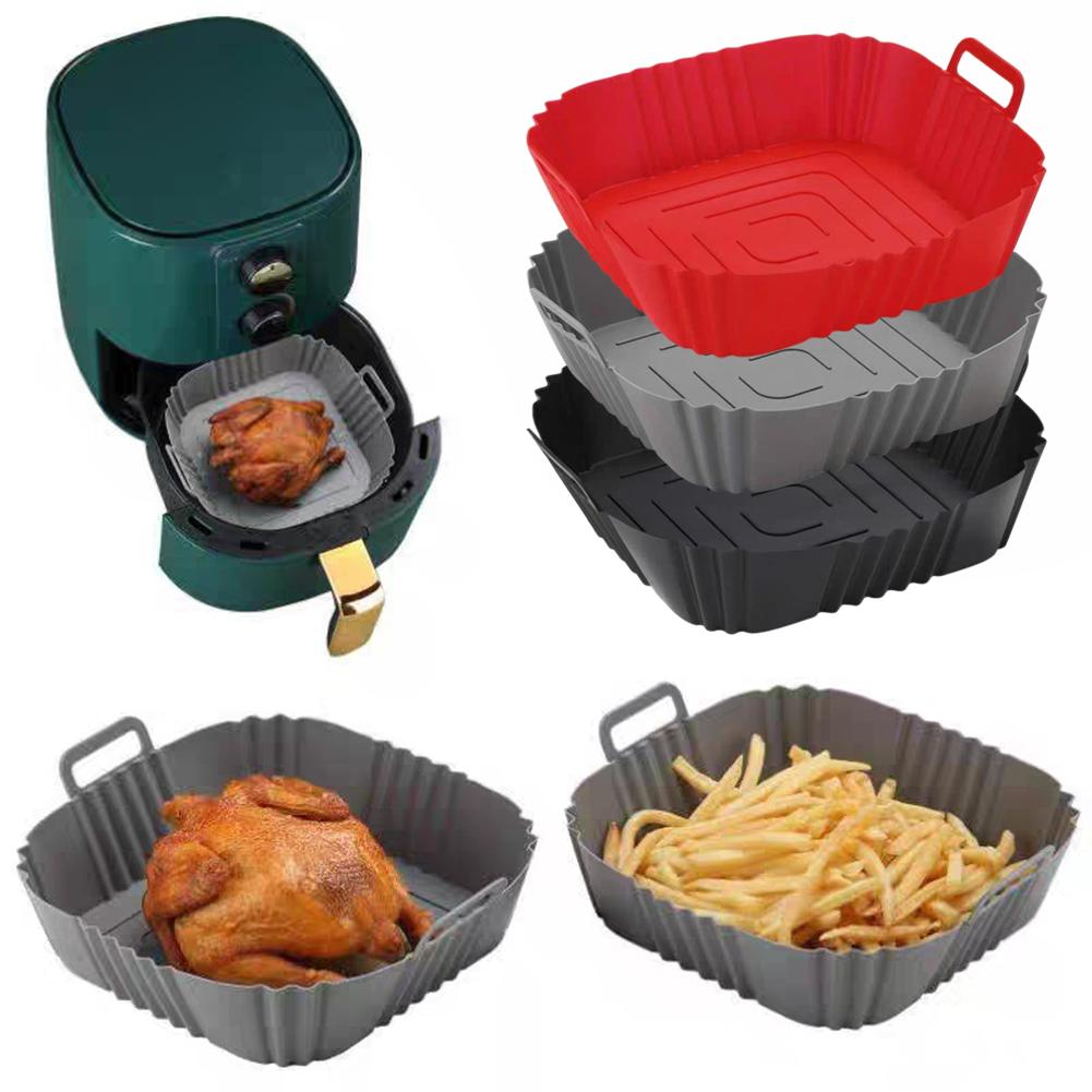 Reusable Airfryer Pan Liner Ac - Silicone Mold Tray ulasan dan harga
