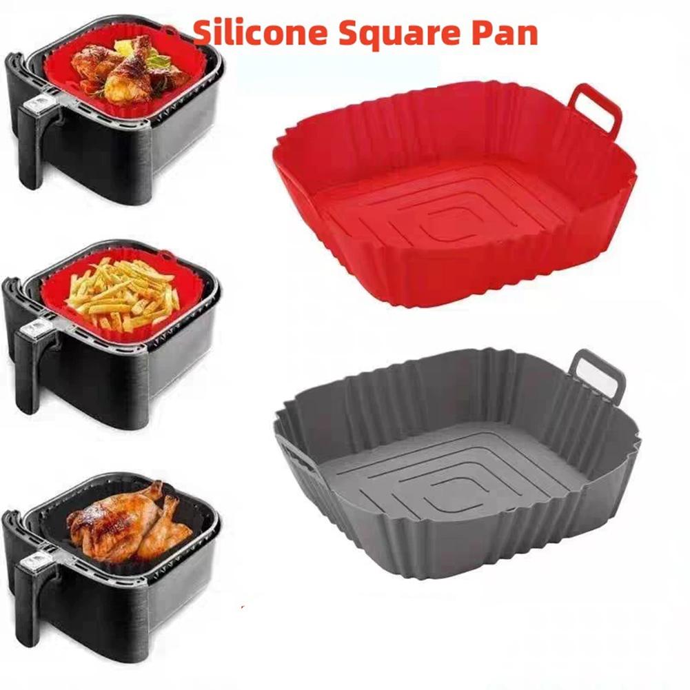 Reusable Airfryer Pan Liner Ac - Silicone Mold Tray ulasan dan harga