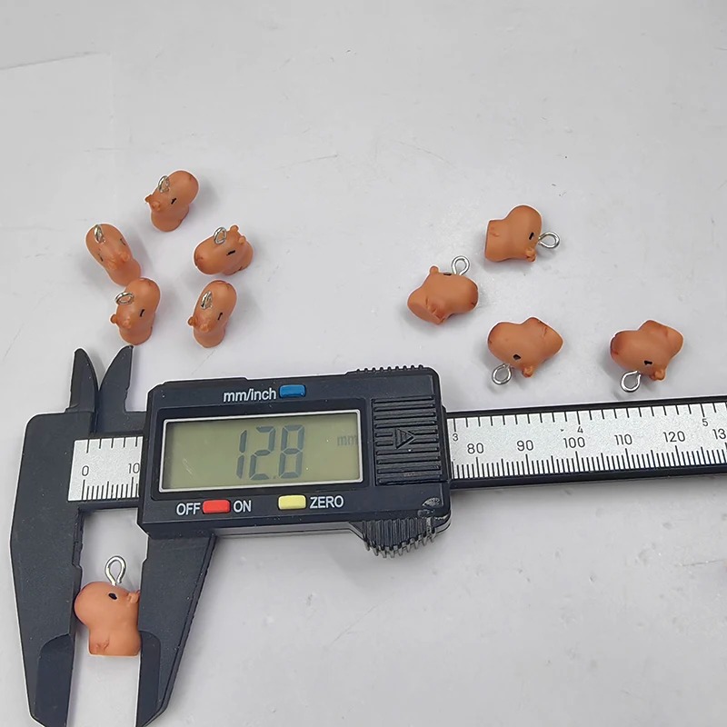 10pcs Cute Small Capybara Char - Resin Craft Projects ulasan dan harga