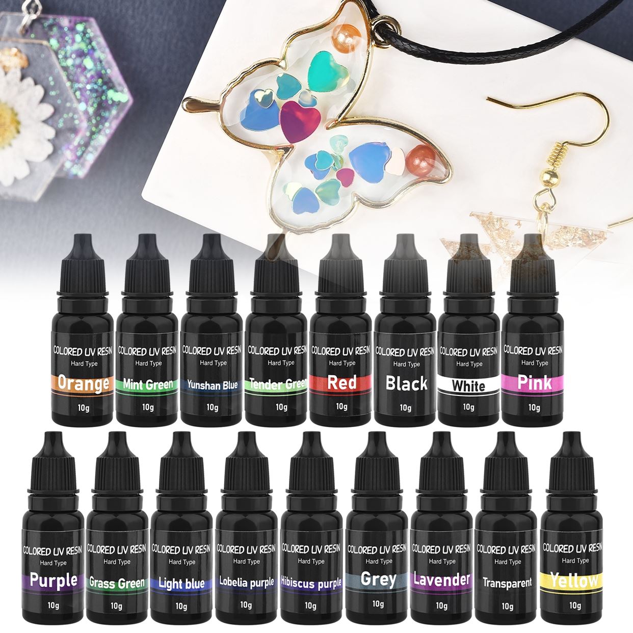 10g Color UV Glue Epoxy Resin  - Epoxy Uv Resin Kit ulasan dan harga