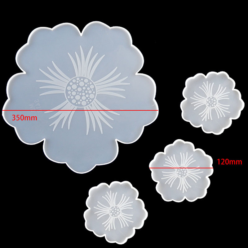 Large Flower Plate Pad Silicon - Epoxy Uv Resin Kit ulasan dan harga